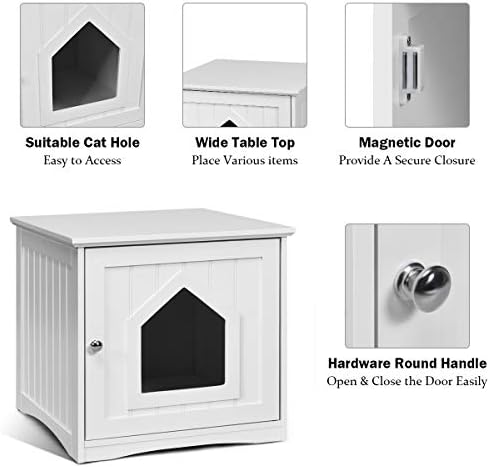 Tangkula Litter Box Enclosure - Image 6