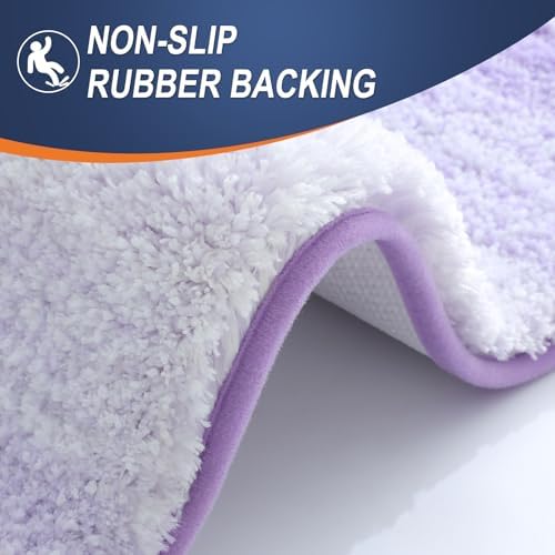 OLANLY Bathroom Rugs Mat 34x21, Extra Soft Absorbent Microfiber Bath Rugs - Image 5