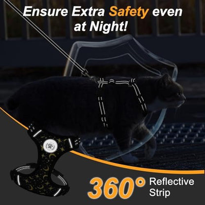 BEAUTYZOO Cat Harness and Leash Set, Escape Proof and Adjustable - Image 5