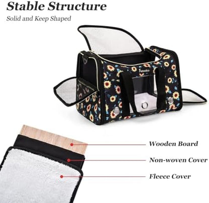 Petmolico Cat Carrier Soft-Sided Airline Approved - Image 3