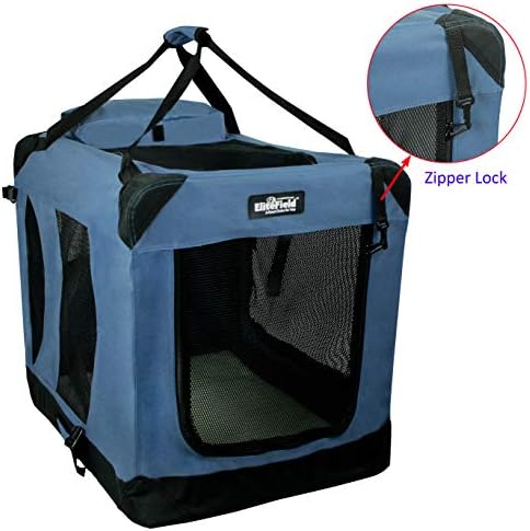EliteField 3-Door Soft Dog Crate - Image 2