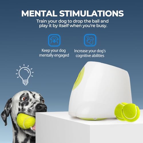 ALL FOR PAWS Automatic Dog Ball Launcher for Medium to Large Dogs, Interactive - Image 2