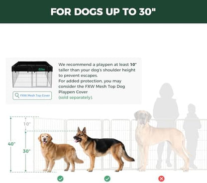 FXW Homeplus Indoor Dog Playpen, 16 Panels, - Image 2
