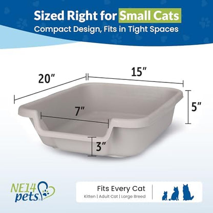 KittyGoHere Senior Cat Litter Box Small - Image 4