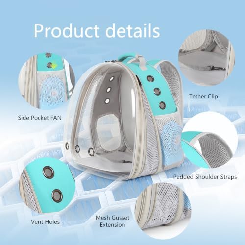 Large Cat Backpack Carrier - Image 3