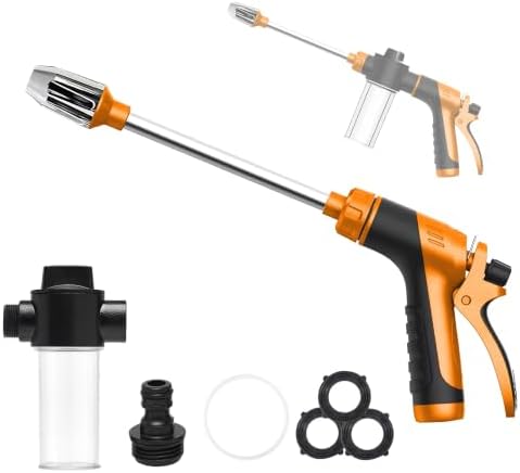 High Pressure Garden hose Nozzle, Hose Sprayer by Unknown