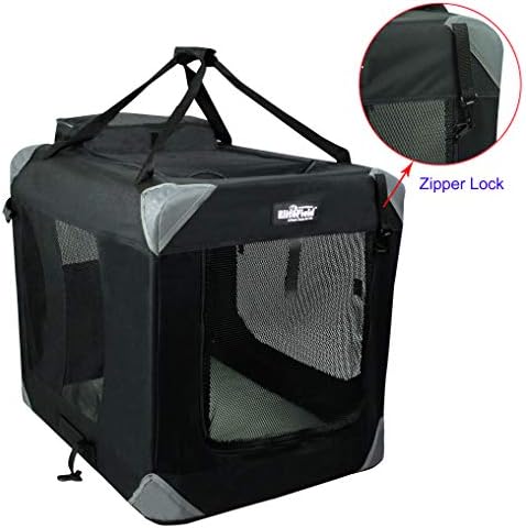 EliteField 3-Door Soft Dog Crate - Image 2