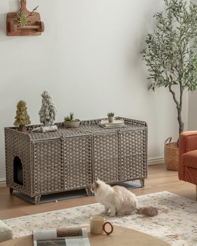 SETVSON Cat Litter Box Enclosure - Image 7