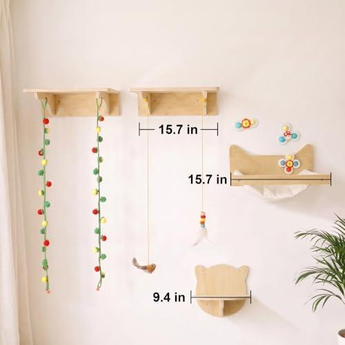 Cat Wall Shelves，Modern Cat Wall Furniture - Image 7