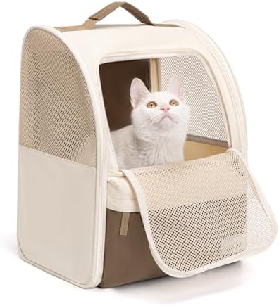 wakytu Cat Carrier Backpack, Pet Backpack Carrier by Petshome