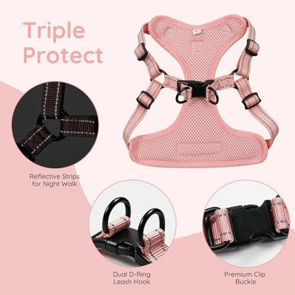 BELLA & PAL Adjustable Step-in Dog Harness, Puppy No-Pull Vest - Image 2