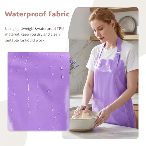 Nanxson TPU Waterproof Apron Lightweight Work Apron - Image 2