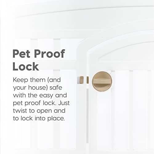 IRIS USA 8-Panel Dog Playpen, Pet Enclosure - Image 3
