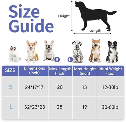 Petprsco Portable Dog Crates for Medium Dogs - Image 4