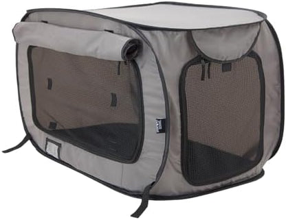 SportPet Designs Large Pop Open Kennel, Portable Cat Cage Kennel, Waterproof - Image 2