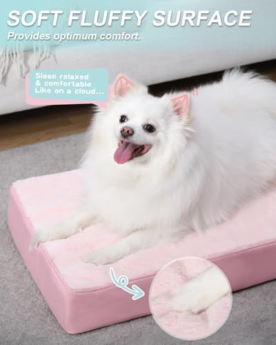 KSIIA Orthopedic Dog Bed for Small Dogs - Image 3