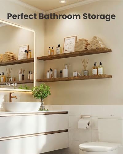 Amada 35.4" Floating Shelves for Wall Decor & Storage - Image 6
