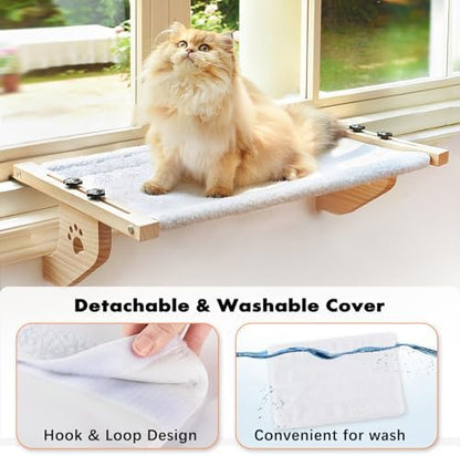 AMOSIJOY Cat Windowsill Perch - Image 2