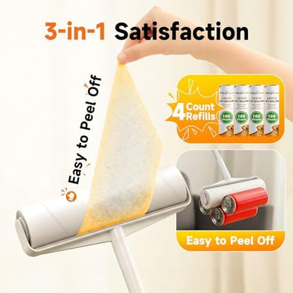 9.45” 400 Sheets Large Lint Roller - Image 4