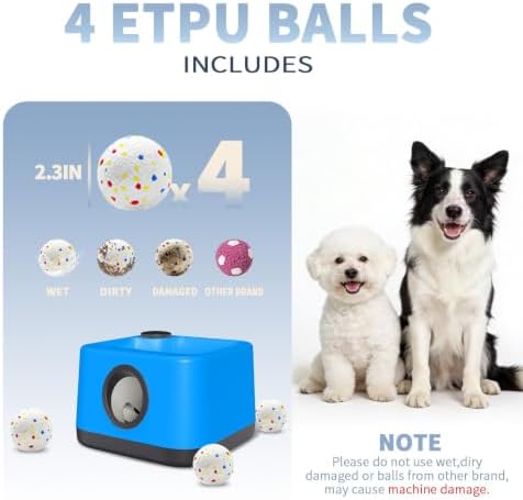 Automatic Dog Ball Launcher: Upgraded Auto/Manual Pet Ball Thrower Toy - Image 4