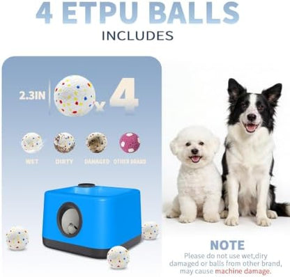 Automatic Dog Ball Launcher: Upgraded Auto/Manual Pet Ball Thrower Toy - Image 4