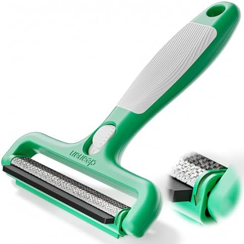 4-in-1 Pet Hair Remover & Lint Tool, Reusable Carpet Cleaner by cleanan