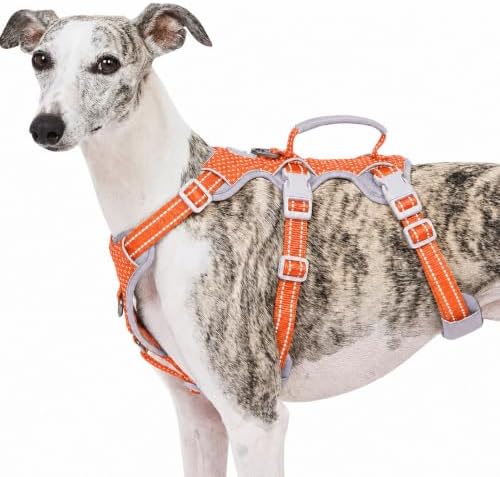 Huntboo Escape Proof Dog Harness, No Pull Reflective Harness by Huntboo