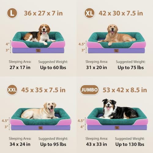 Chez Paw Orthopedic Washable XXL Dog Bed - Image 6