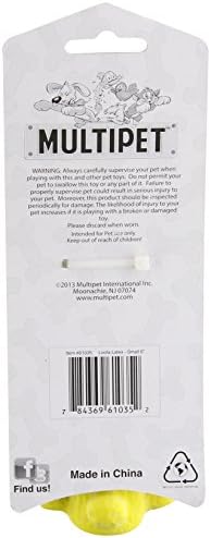 Multipet Original Loofa Latex Dog Toy - Image 3