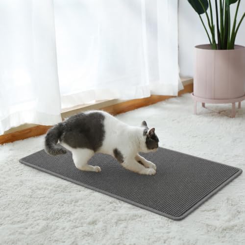 2 Pcs Cat Scratcher Mat 23.6 X 15.7Inch Natural Sisal Cat Scratching Carpet - Image 5