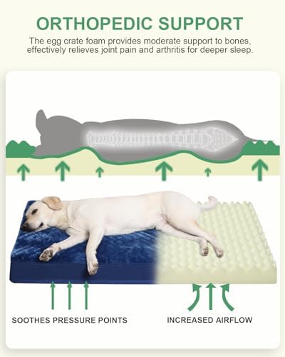 KSIIA Orthopedic Dog Bed for Large Dogs - Image 2