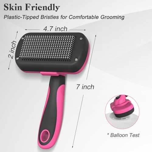 Swihauk Self Cleaning Slicker Brush - Image 4