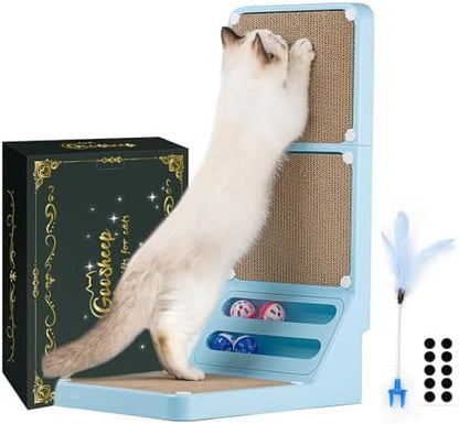 Goosheep Cat Scratching Board Kitten Scratching Ball Wall Scratchers - Image 2