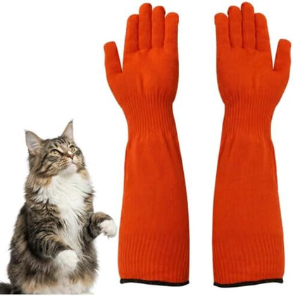 Cat Gloves Bite Proof, Cat Handling Gloves by Unknown