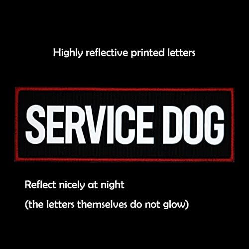 2 Pcs Reflective Service Dog Patch - Image 2