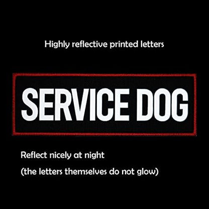 2 Pcs Reflective Service Dog Patch - Image 2