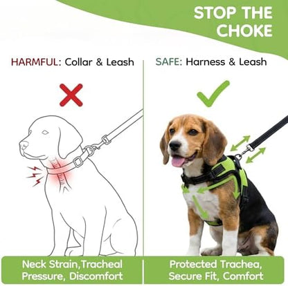 No Pull Reflective Adjustable Dog Harness - Image 5