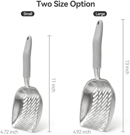 Cat Litter Scoop, Kitty Metal Scooper - Image 3