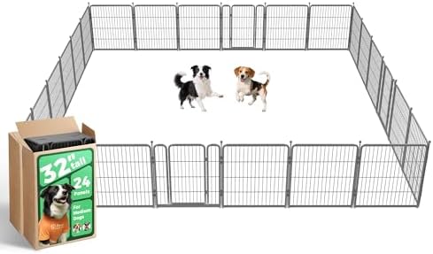 FXW Aster Dog Playpen Designed for Yard, 24 Panels by FXW