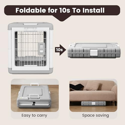 Collapsible Dog Crate for Large/Medium Dogs - Image 5