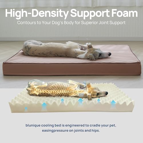 Cooling Dog Bed for Crate, 30 x 20 Inch Orthpedic Cooling Mat for Dogs - Image 3