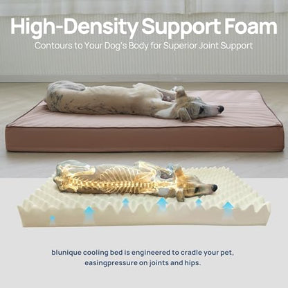 Cooling Dog Bed for Crate, 30 x 20 Inch Orthpedic Cooling Mat for Dogs - Image 3