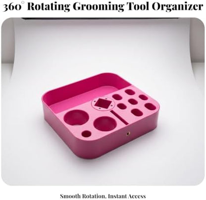 Space-Saving Tool Holder with Clamp | Easy to Install, Pet Grooming Organizer - Image 2