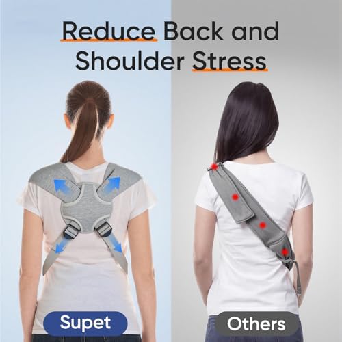 Supet Dog Sling Carrier for Pets, Adjustable Hands Free Front Chest Pouch - Image 2