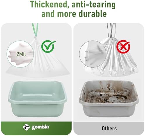ZOMISIA Cat Litter Box Liners Large - Image 3