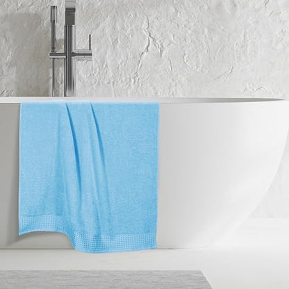 GLAMBURG Cotton 2 Pack Oversized Bath Sheet 35 x 70, Large Bath Sheet, Ultra - Image 5