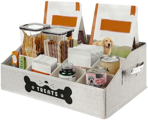 Dog Treat Container, Dogs Storage Organizer by GreenPetopia