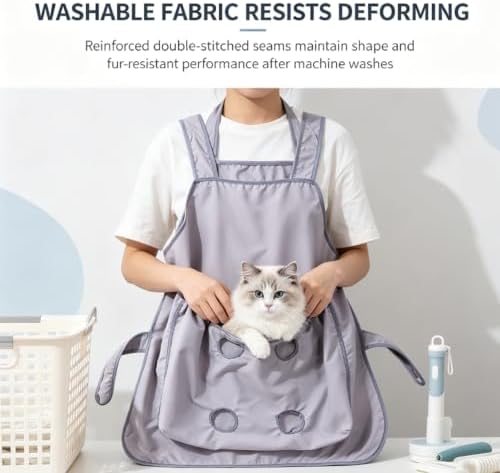 Hair Resistant Pet Cuddling Apron - Image 5