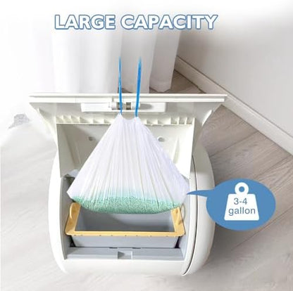 100 Count Self-Cleaning Cat Litter Box Liners Compatible - Image 7