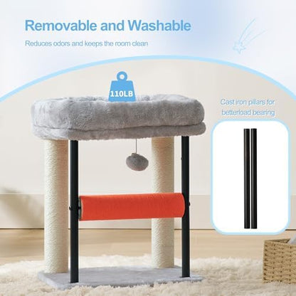 Hey-brother Cat Tree, Sturdy Tower - Image 6